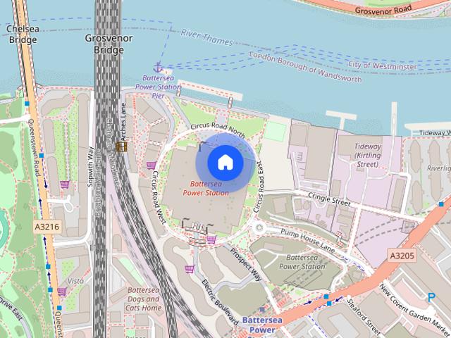 Apartment for rent in Nine Elms, Greater London