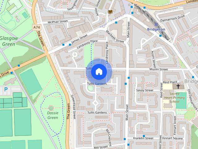 Apartment for rent in Bridgeton, Scotland