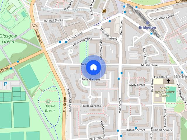 Apartment for rent in Bridgeton, Scotland