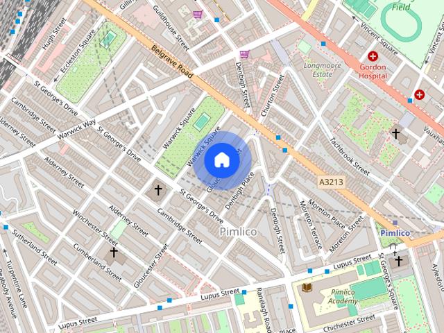 Studio for rent in Pimlico, Greater London