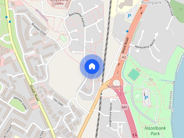 Apartment for rent in Newtownabbey, Rushpark
