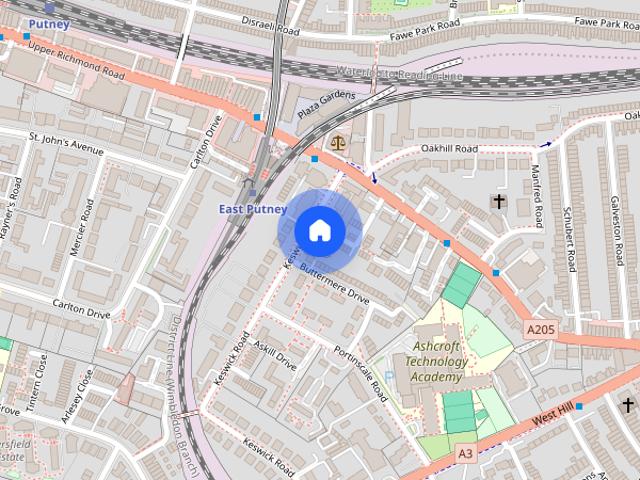 Apartment for rent in Putney, Greater London