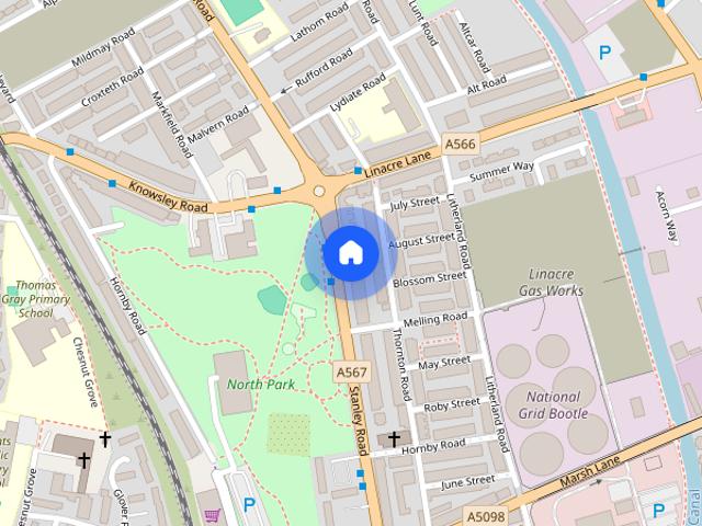 Apartment for rent in Bootle, Sefton