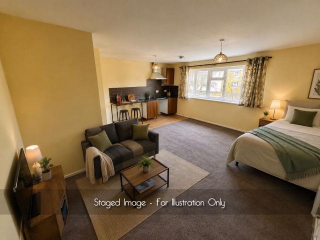Studio for rent in Dixons Green, West Midlands