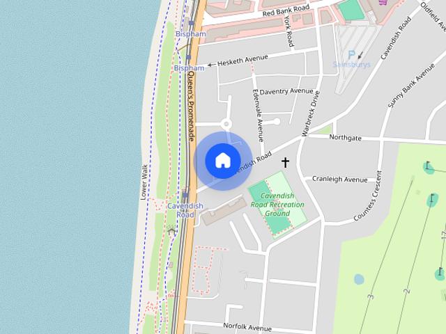 Apartment for rent in Knowle, Blackpool