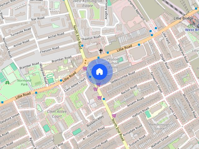 Apartment for rent in Walham Green, Greater London