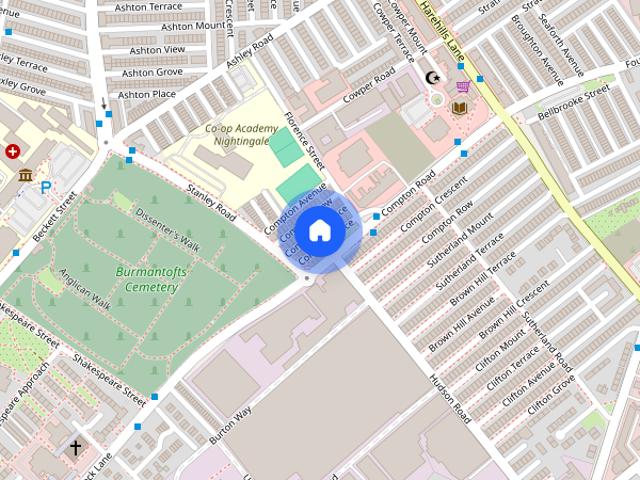 Apartment for rent in Harehills, West Yorkshire