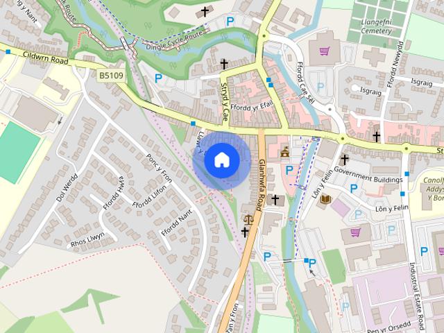 Apartment for rent in Llangefni