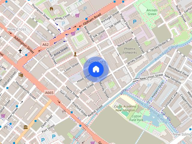 Apartment for rent in Ancoats, Manchester