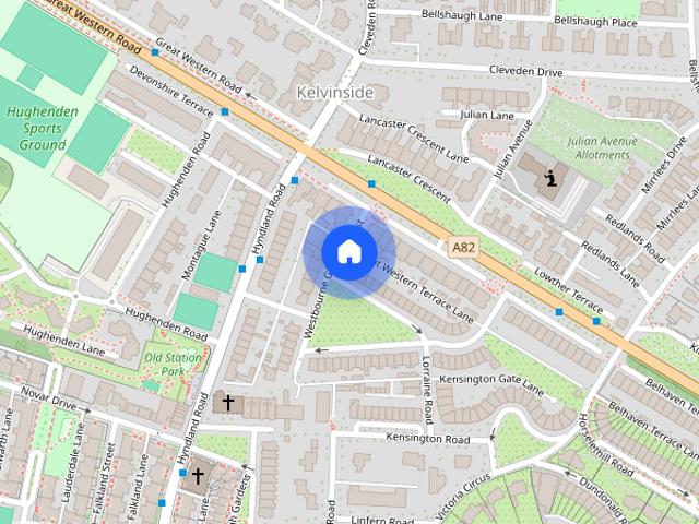 Apartment for rent in Kelvinside, Scotland