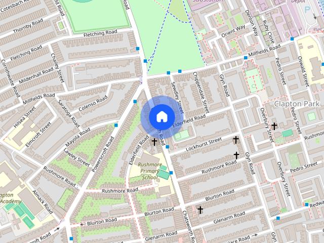 Apartment for rent in Homerton, Greater London