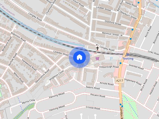 Apartment for rent in London Borough of Merton, Collier's Wood
