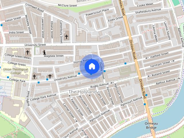 Apartment for rent in Belfast, The Holyland