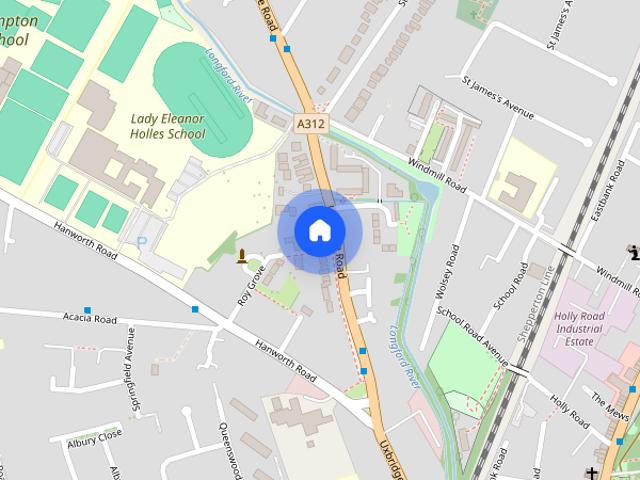 Apartment for rent in Uxbridge, Hampton Hill