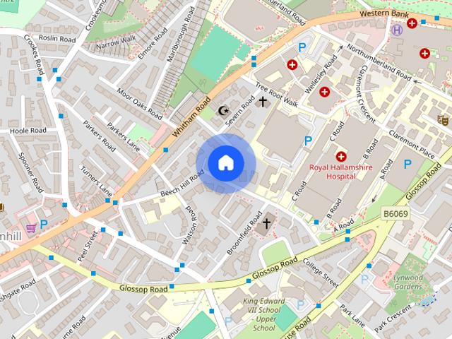 Apartment for rent in Broomhill, South Yorkshire