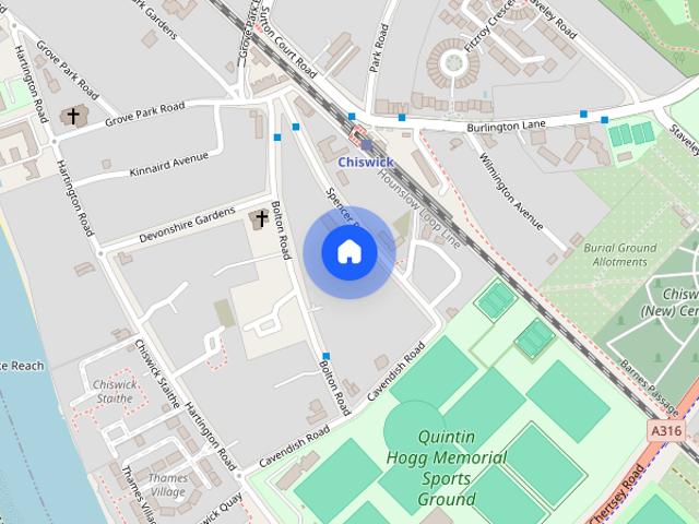 Apartment for rent in London Borough of Hounslow, Strand