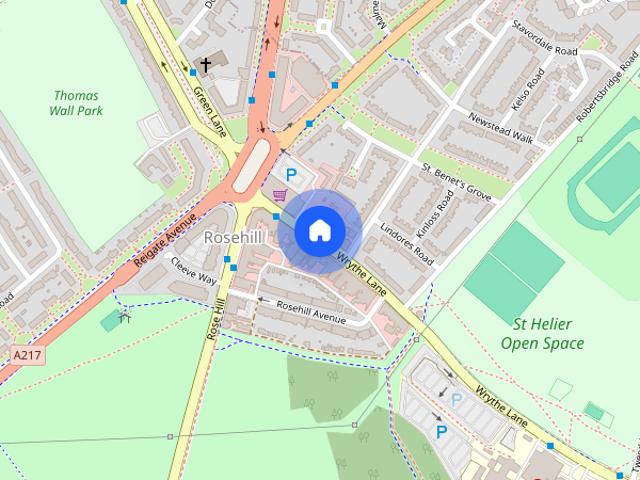 Apartment for rent in Rosehill, Greater London