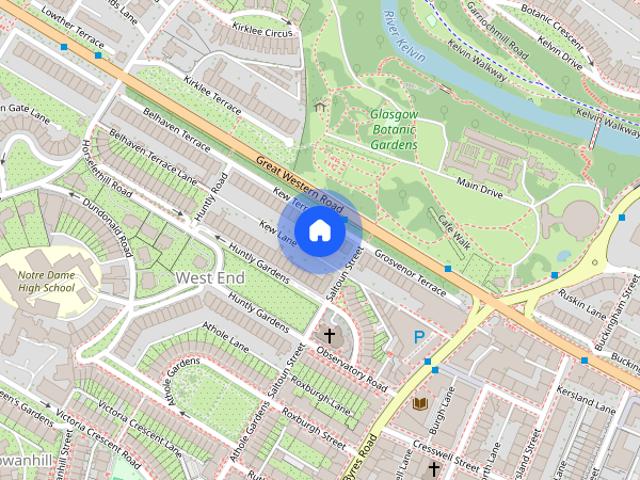 Apartment for rent in North Kelvinside, Dowanhill