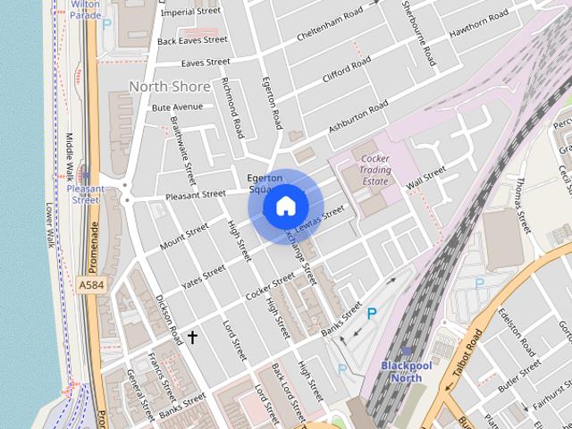 Apartment for rent in Blackpool, Isle Of Man