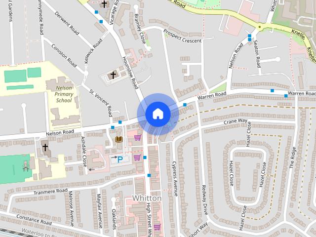 Apartment for rent in Whitton, Greater London