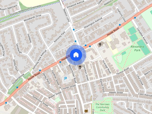 Apartment for rent in Hoole, Two Mills