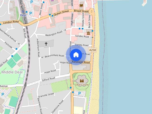 Apartment for rent in Middle Deal, Dover