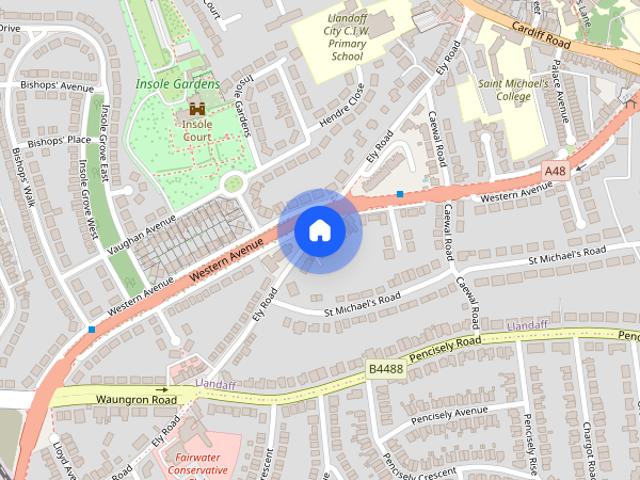Apartment for rent in Danescourt, Cardiff