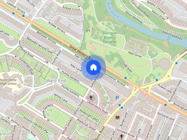 Apartment for rent in North Kelvinside, Dowanhill
