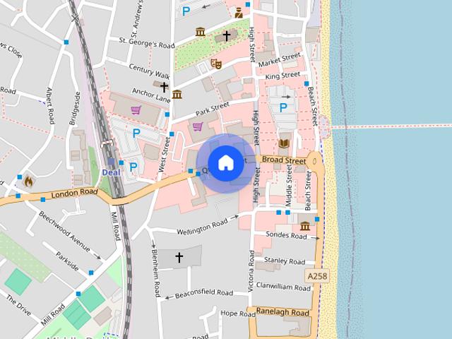 Apartment for rent in Middle Deal, Dover