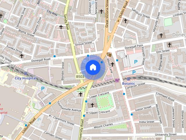 Apartment for rent in Belfast, Linen Quarter