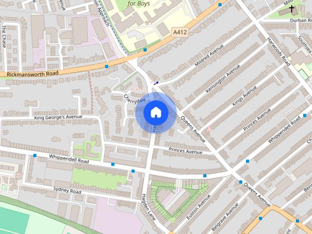 Apartment for rent in Holywell Estate, North Watford