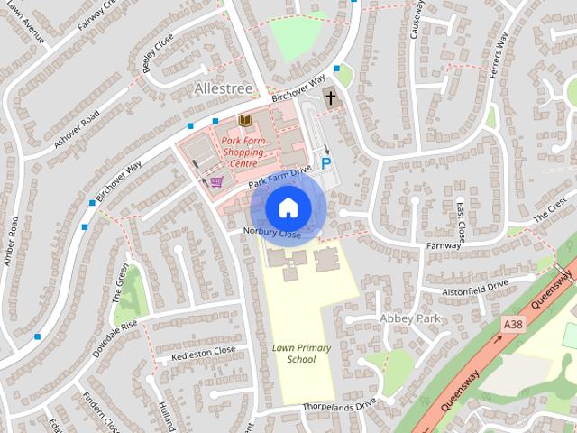 Apartment for rent in Abbey Park, Allestree
