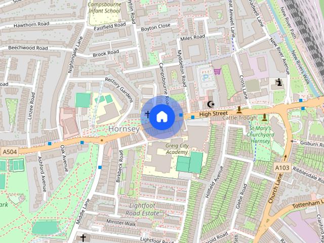 Apartment for rent in Hornsey, Greater London