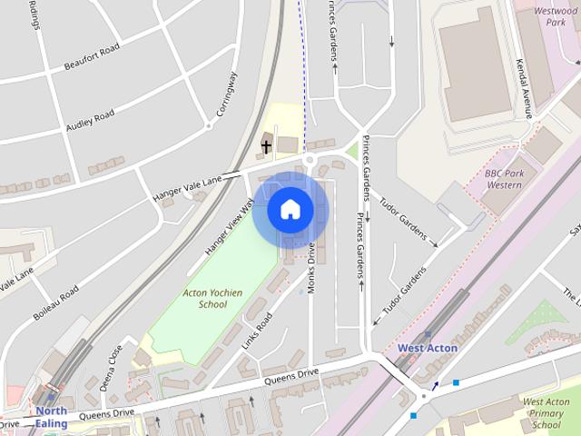 Apartment for rent in London Borough of Ealing, Park Royal