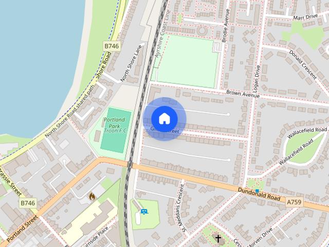 Apartment for rent in Muirhead, Troon