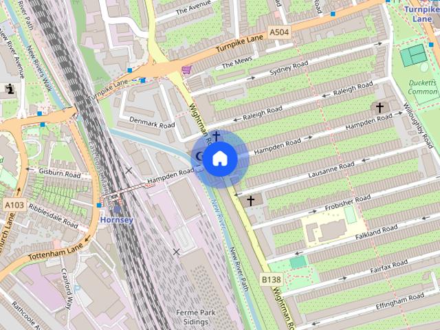 Apartment for rent in Harringay, Greater London