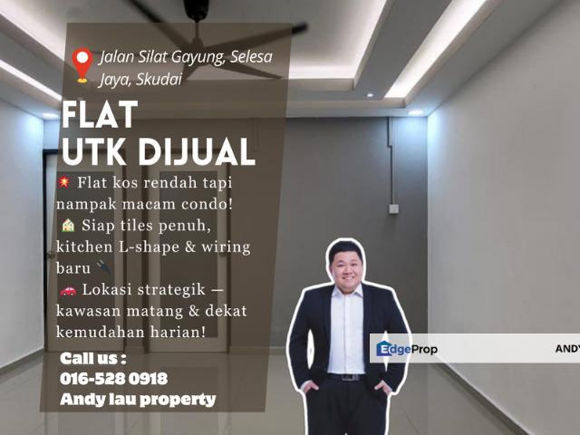Flat for sale in Pulai, Bukit Ledang