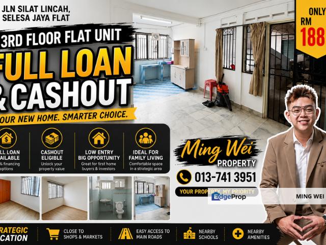 Flat for sale in Pulai, Bukit Ledang