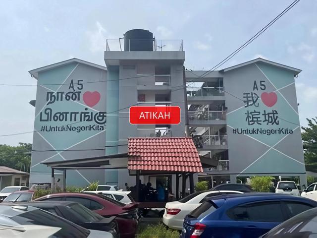 Flat for sale in Wellesley, Penang