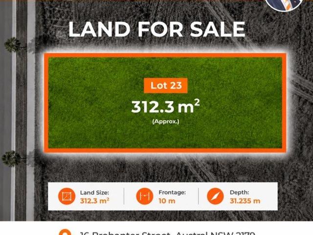 Land for sale in Austral, Sydney
