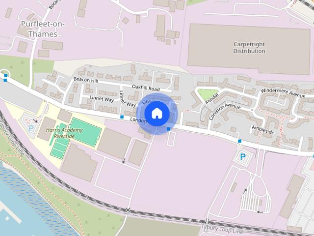Apartment for rent in Purfleet-on-Thames, Essex