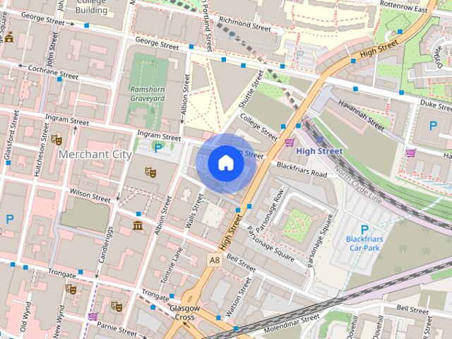 Apartment for rent in Merchant City, Scotland