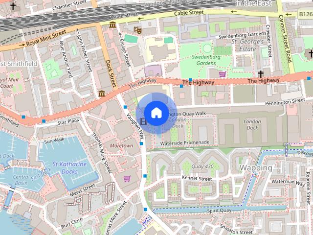 Apartment for rent in St. George in the East, Wapping