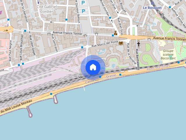 Appartement location à Font de Veyre, Cannes