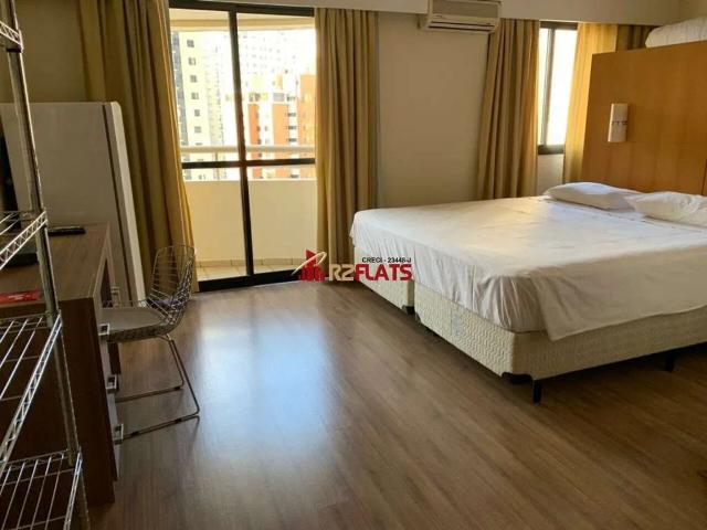 Flat aluguel em Indianópolis, São Paulo