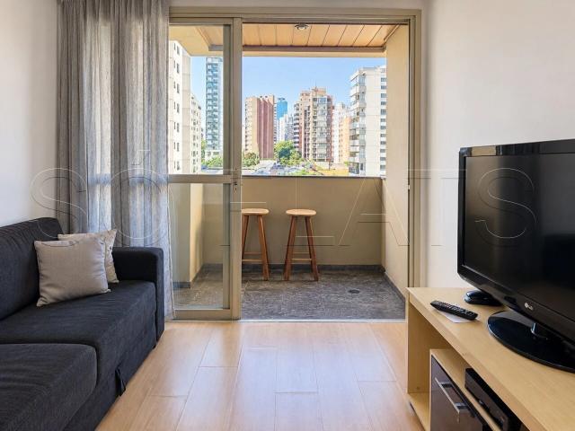 Flat aluguel em Indianópolis, São Paulo
