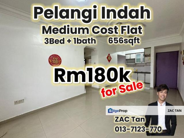 Flat for sale in Ulu Tiram, Johor