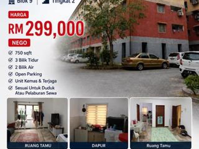 Flat for sale in Petaling, Alam Impian