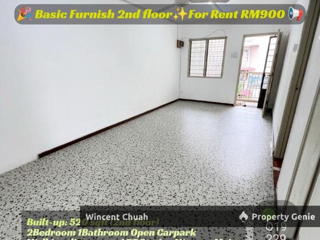Flat for rent in Seksyen 2, Kuala Lumpur