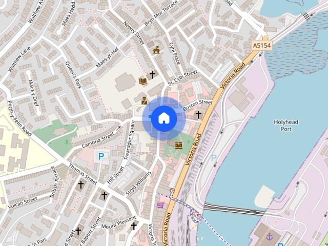 Apartment for rent in Porth-y-Felin, Holyhead